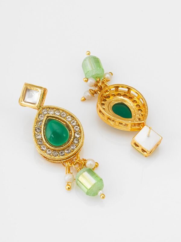 Morison Opulent Gold Necklace and Earrings Set  A Celebration of Luxury - Image 6