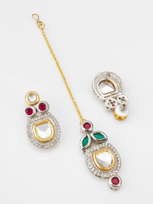 Morison Golden Dazzle Necklace Set  A Bold Statement of Luxury - Image 6