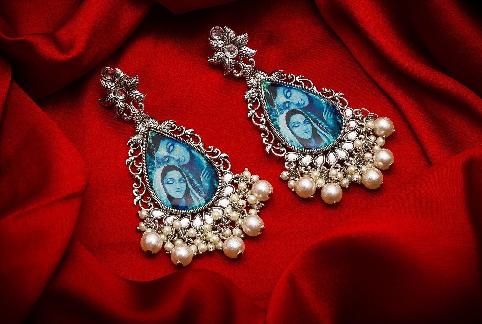 Morison Golden Pearl Drop Earrings  Classic Luxury, Subtle Grace
