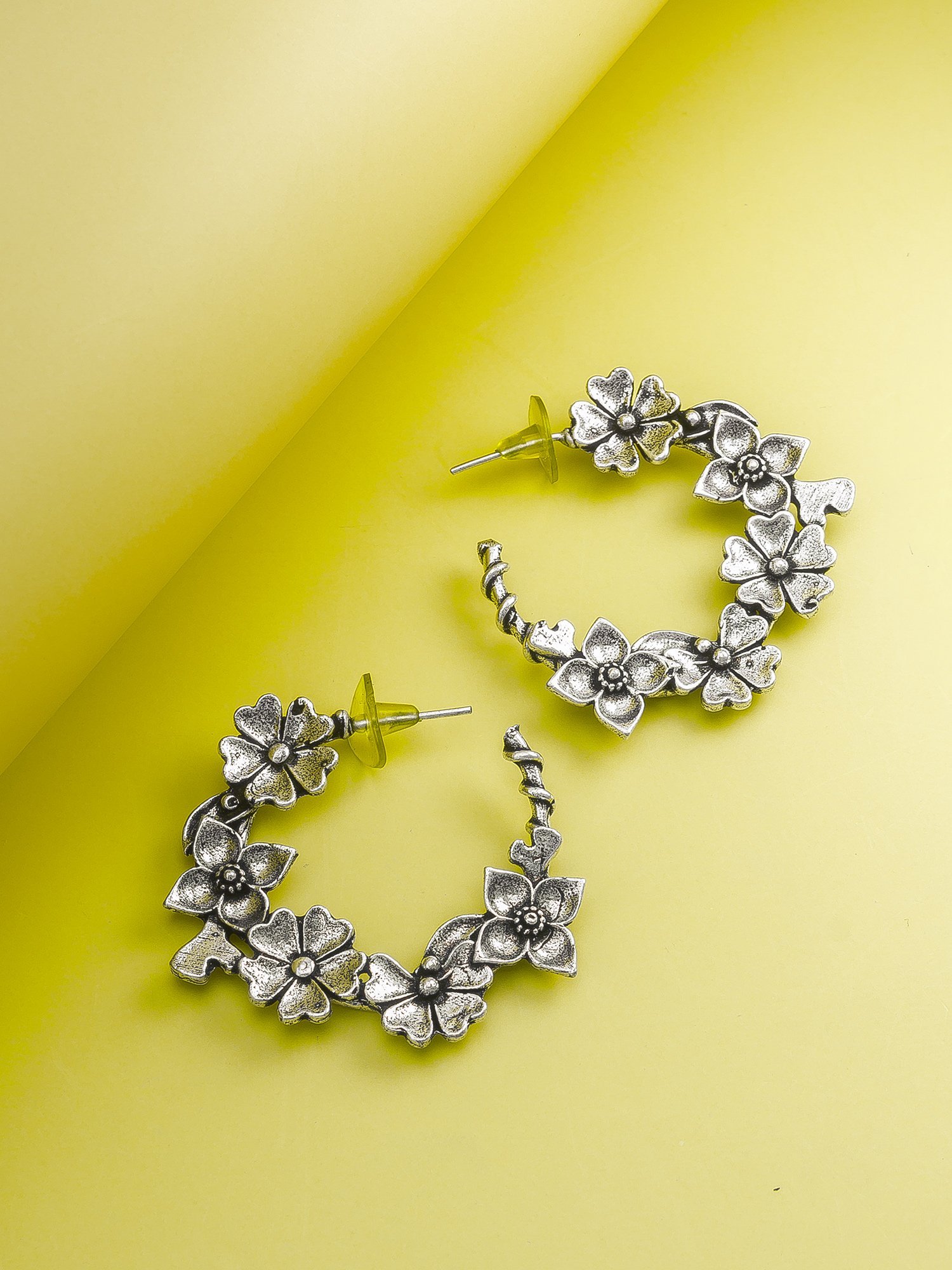 Morison Golden Leaf Earrings  Nature-Inspired Grace and Beauty