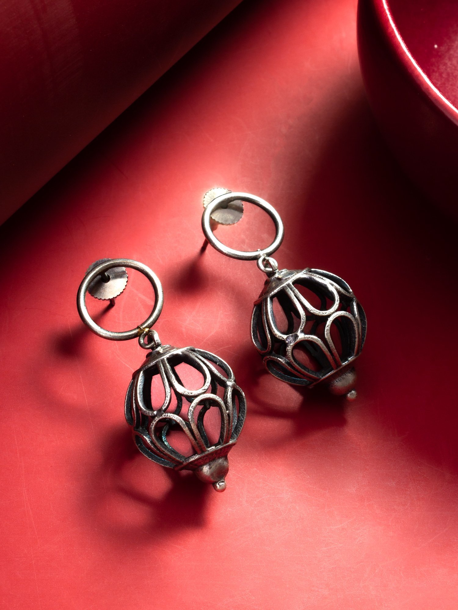 Morison Golden Fringe Earrings  Playful Movement with Radiant Charm