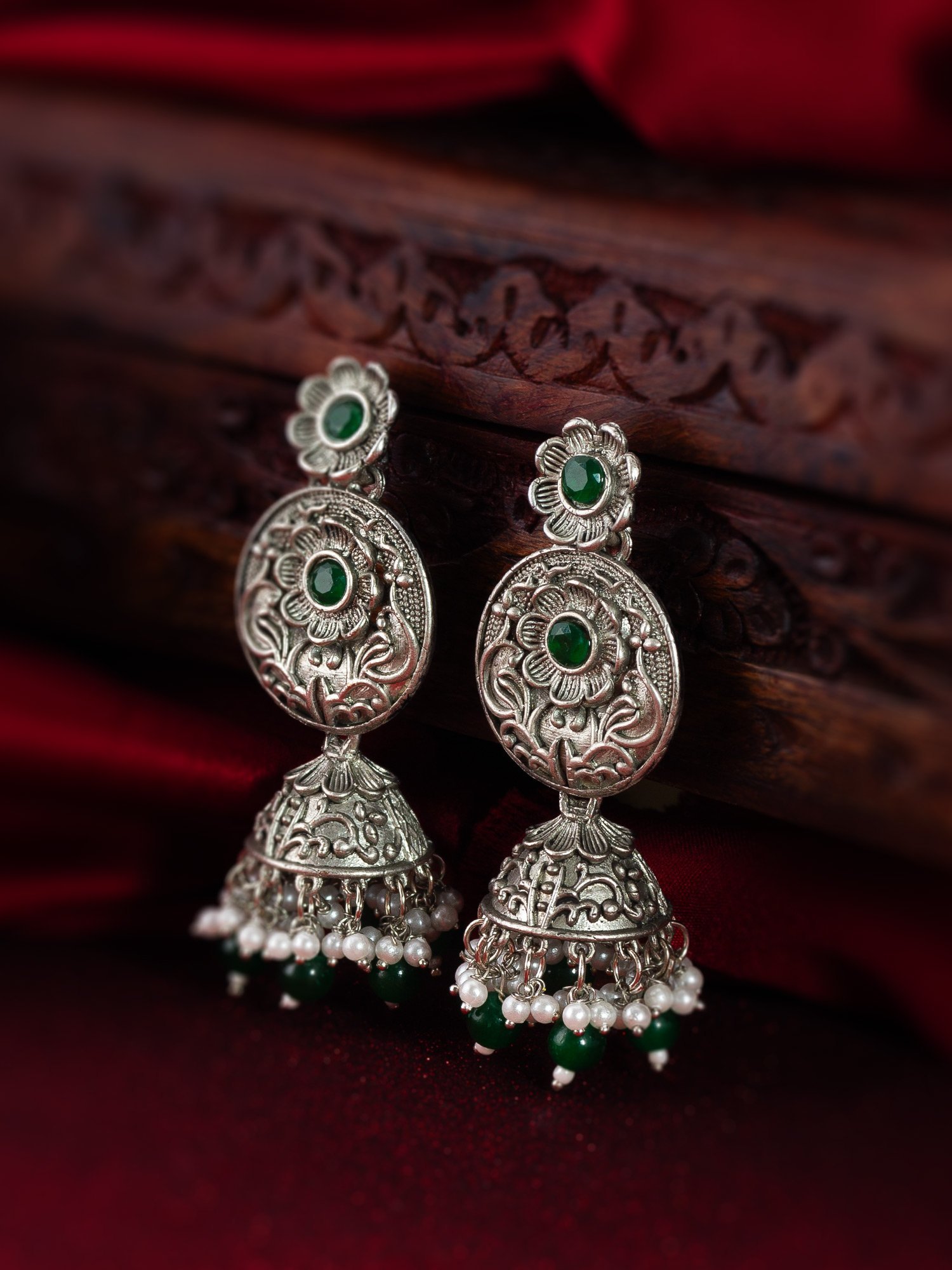 Morison Golden Teardrop Earrings  A Classic Touch of Elegance