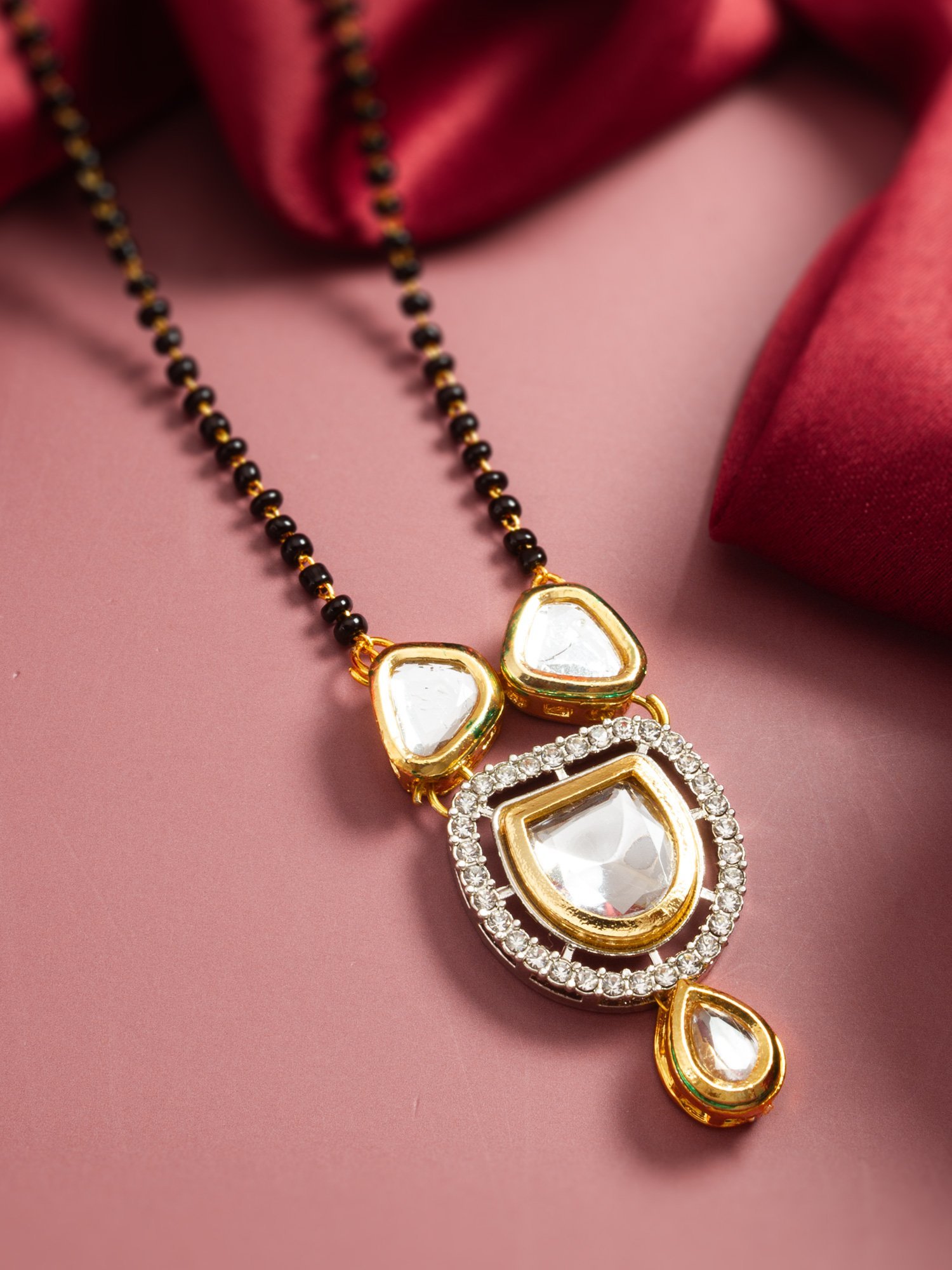 Morison Rose Gold Mangalsutra  A Modern Romance