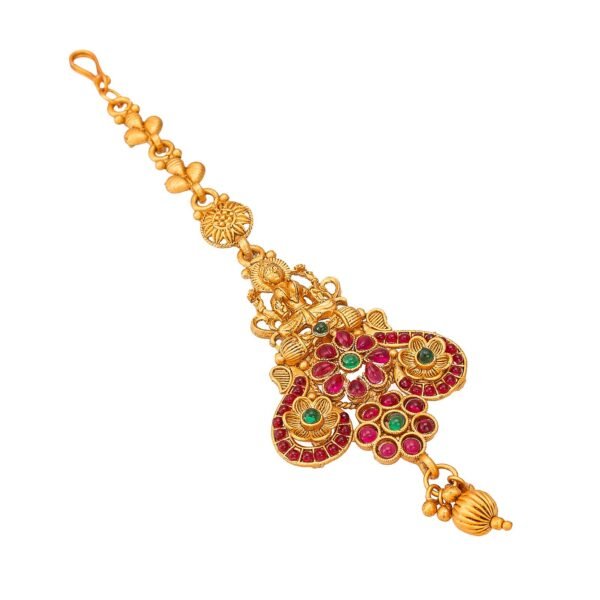 Morison Classic Pearl Drop Mangtikka  Timeless Simplicity - Image 3
