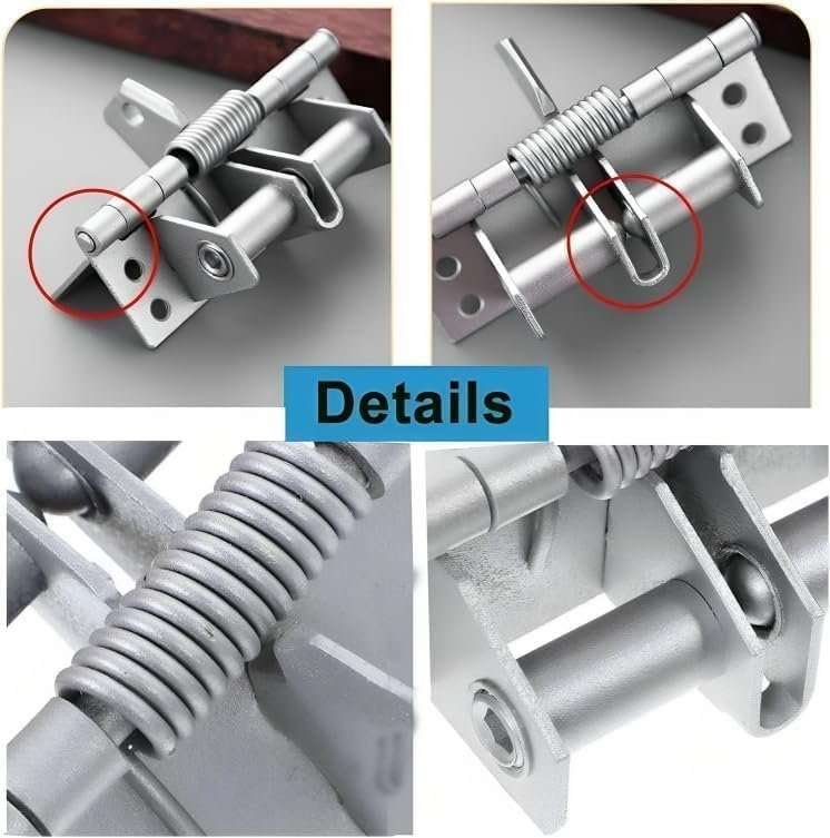 3 in 1 Automatic Door Closer Hinge Lock - Image 5