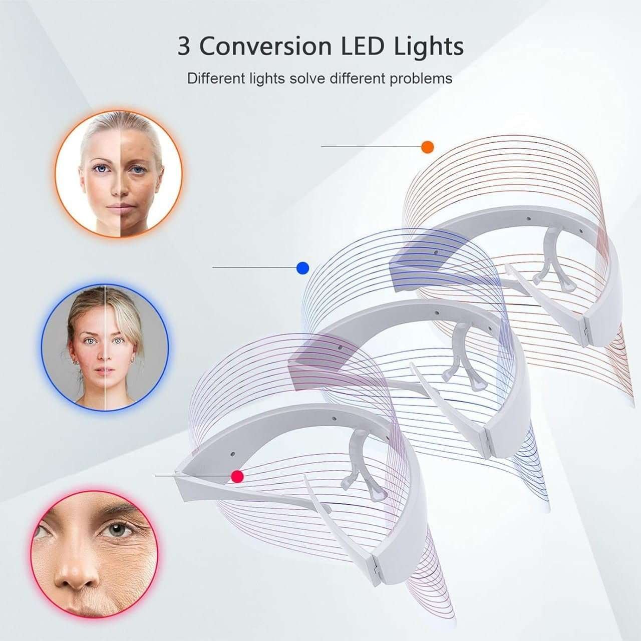 3 in 1 LED Beauty Face Mask - Image 7