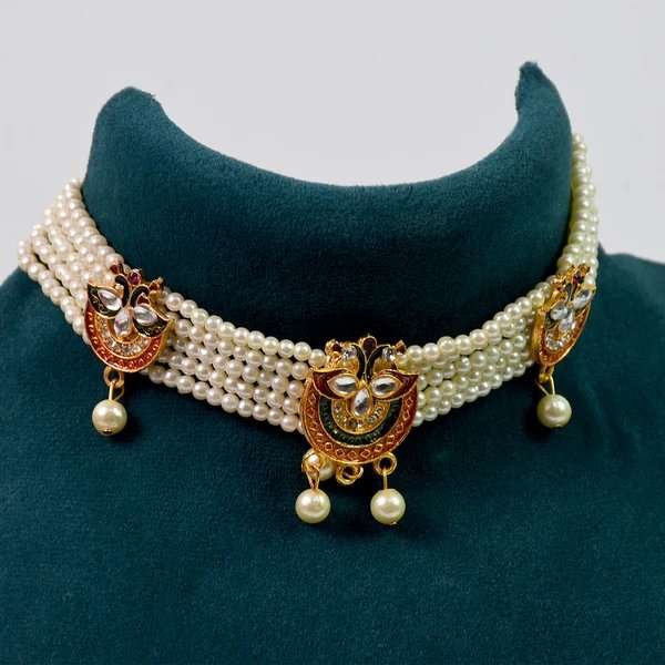 Chik Moti Necklace Set – Elegant and Timeless Pearl Jewelry for Women