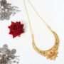 Elegant Gold Plated Necklace Set for Women – Timeless Luxury for Weddings, Festive Wear & Traditional Outfits