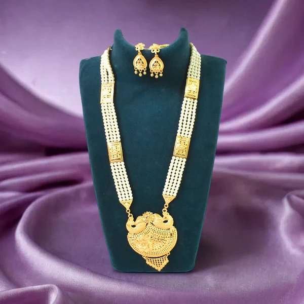 Moti Necklace Set – The Perfect Pearl Ensemble for Elegant Women, Ideal Gift for Weddings & Celebrations