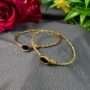 Classic Golden Bangles (1 Pair) – Traditional Gold Plated Bangles for Women, Perfect for Weddings, Festivals & Gifts
